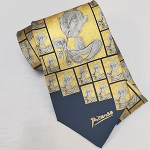 Picasso Collection, Faun Playing Diaule Tie.